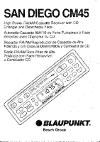 Blaupunkt San-Diego-CM-45 - Owners Manual